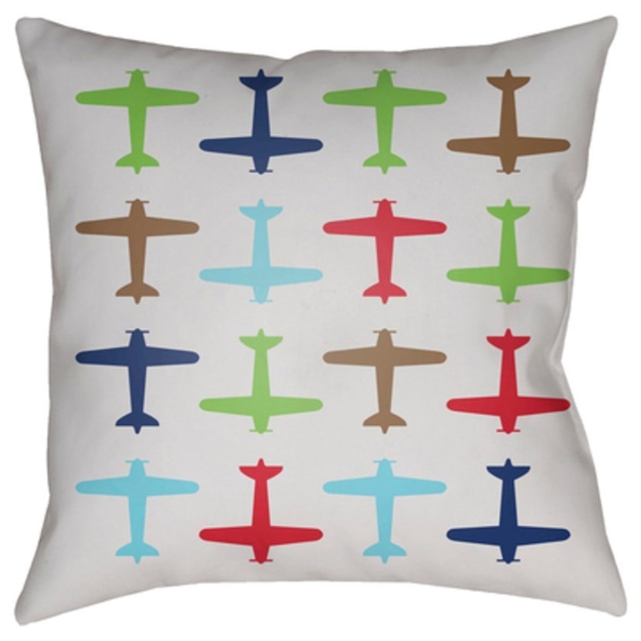 Surya Planes Pillow