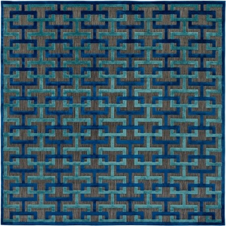 7'6" Square Rug