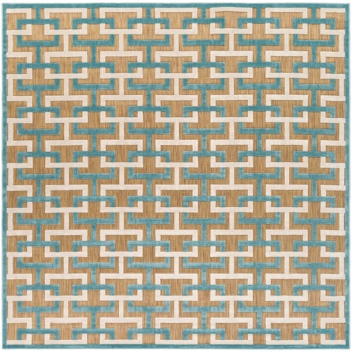 7'6" Square Rug