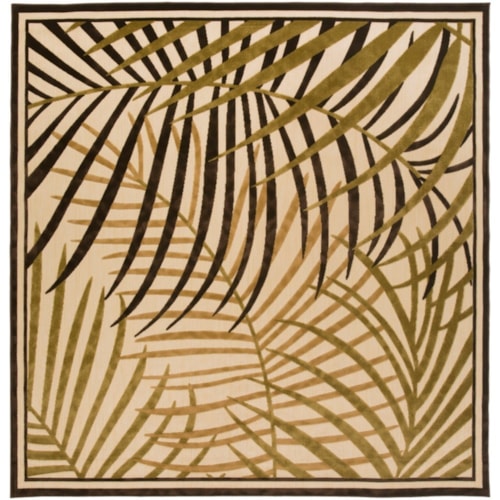 7'6" Square Rug