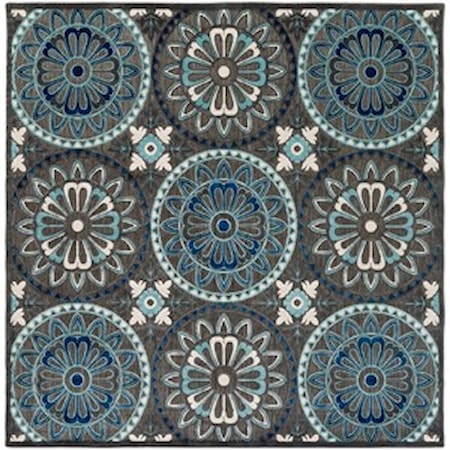 7'6" Square Rug