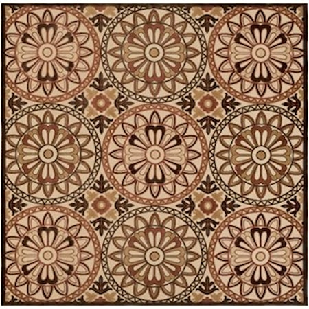 7'6" Square Rug