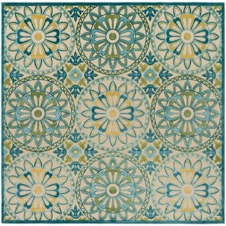 7'6" Square Rug