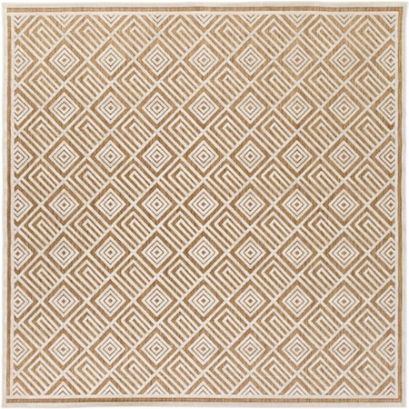 7'6" Square Rug