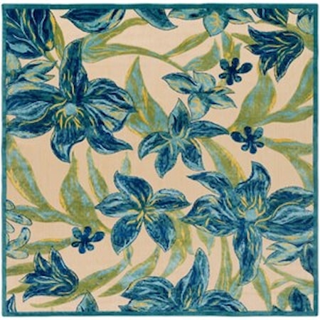 7'6" Square Rug