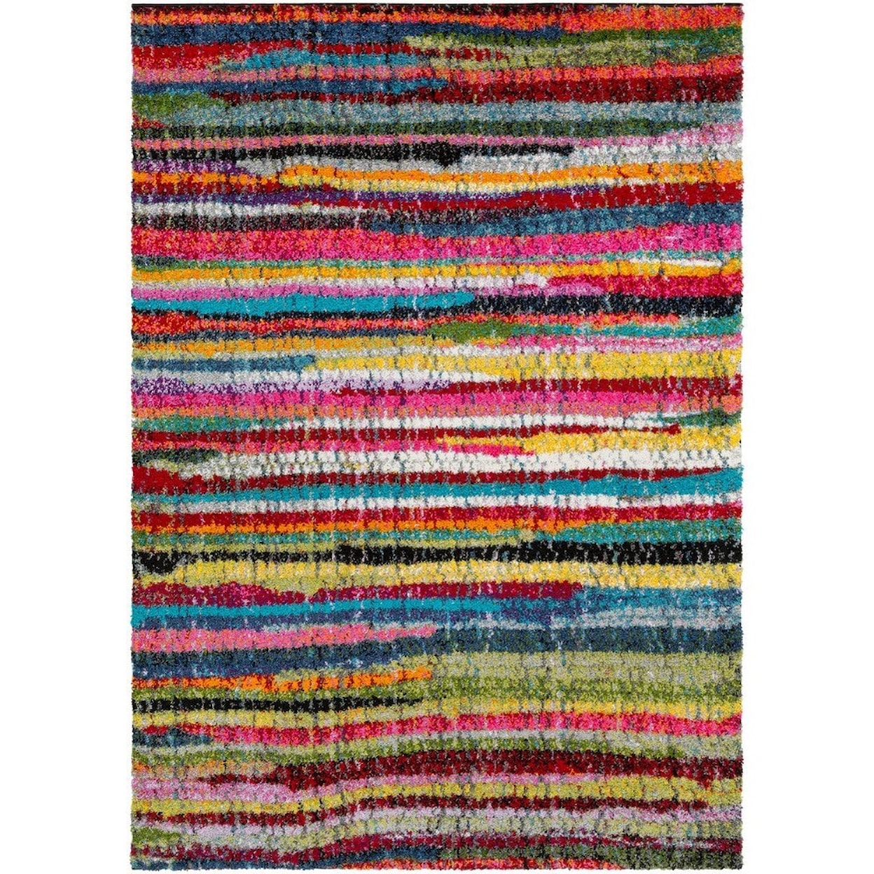 Surya Rainbow Shag 2' x 3' Rug