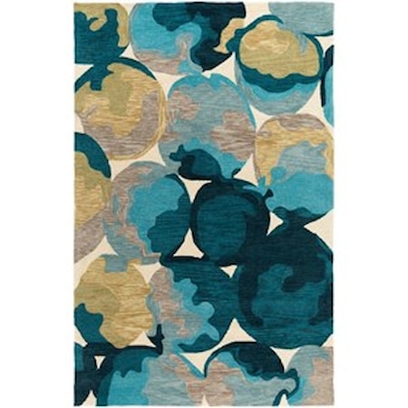 5' x 7'6" Rug