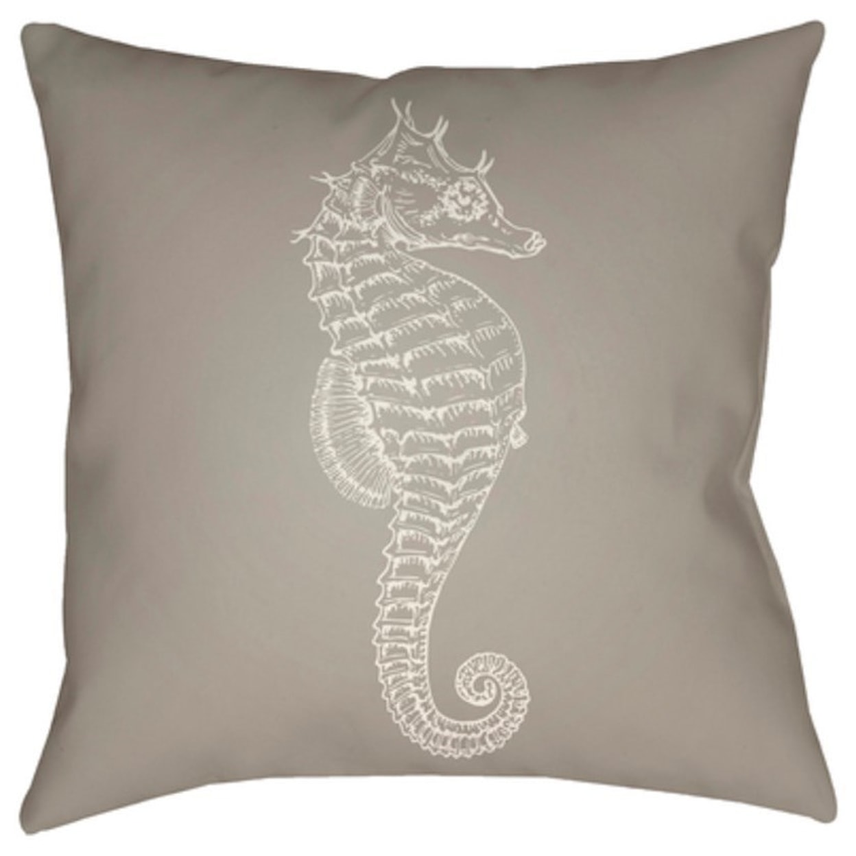 Surya Seahorse Pillow