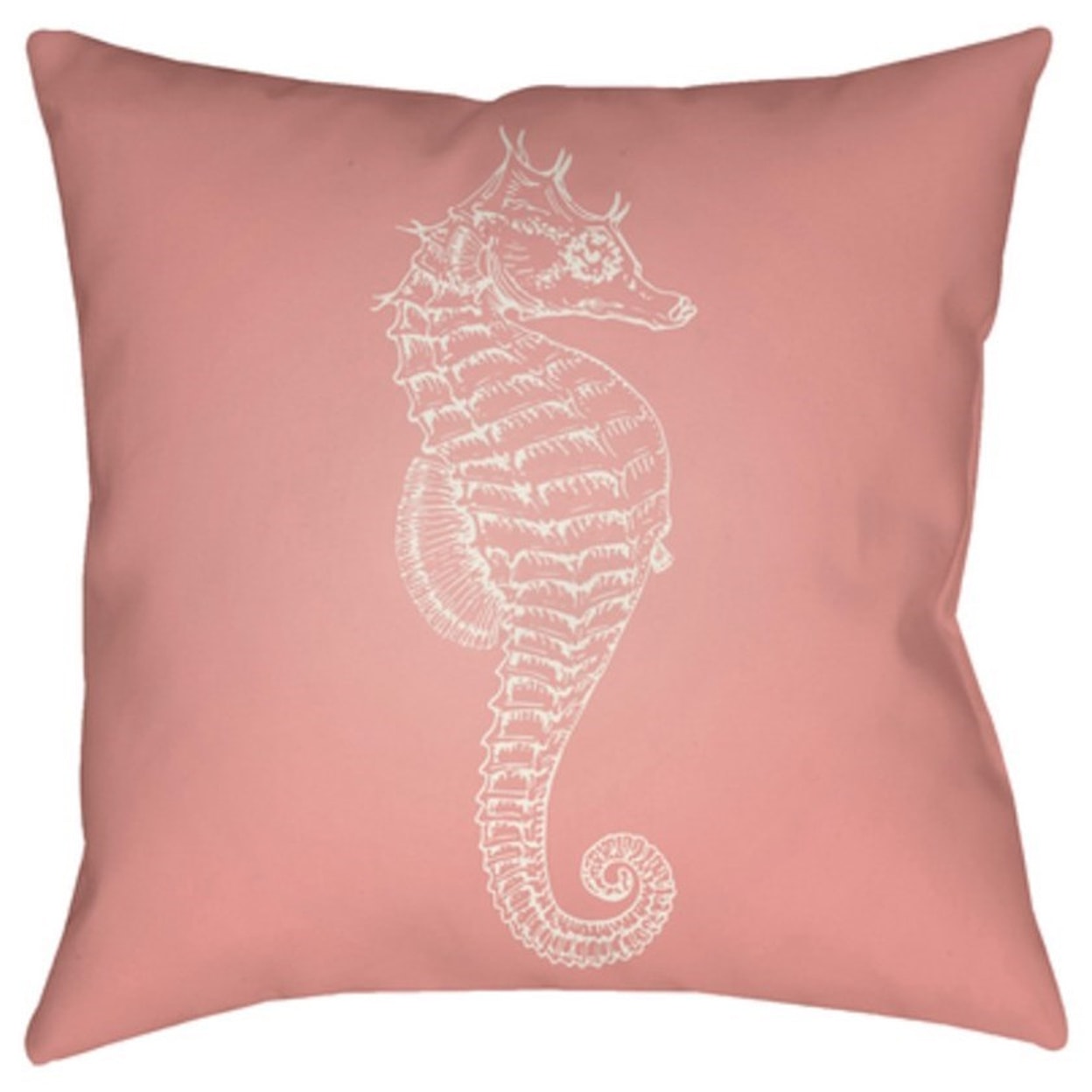 Surya Seahorse Pillow