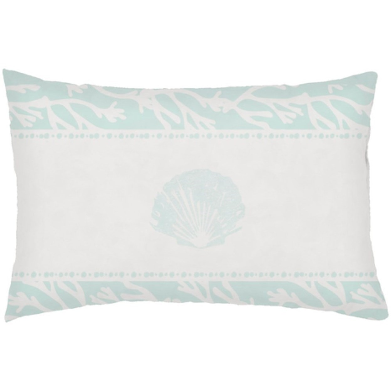 Surya Seasalt & Seashells Pillow
