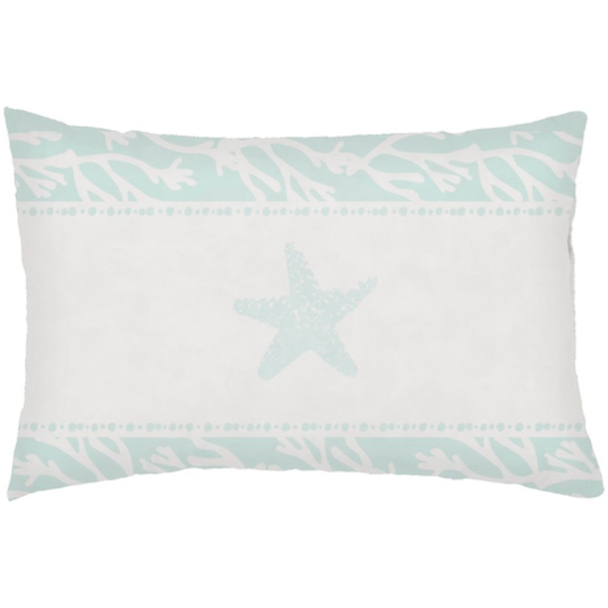 Surya Seasalt & Starfish Pillow