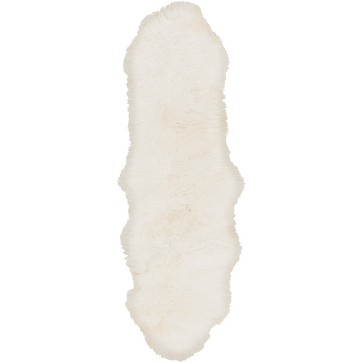 Surya Sheepskin 2' x 6' Runner Rug