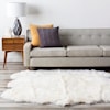 Surya Sheepskin 2' x 6' Runner Rug