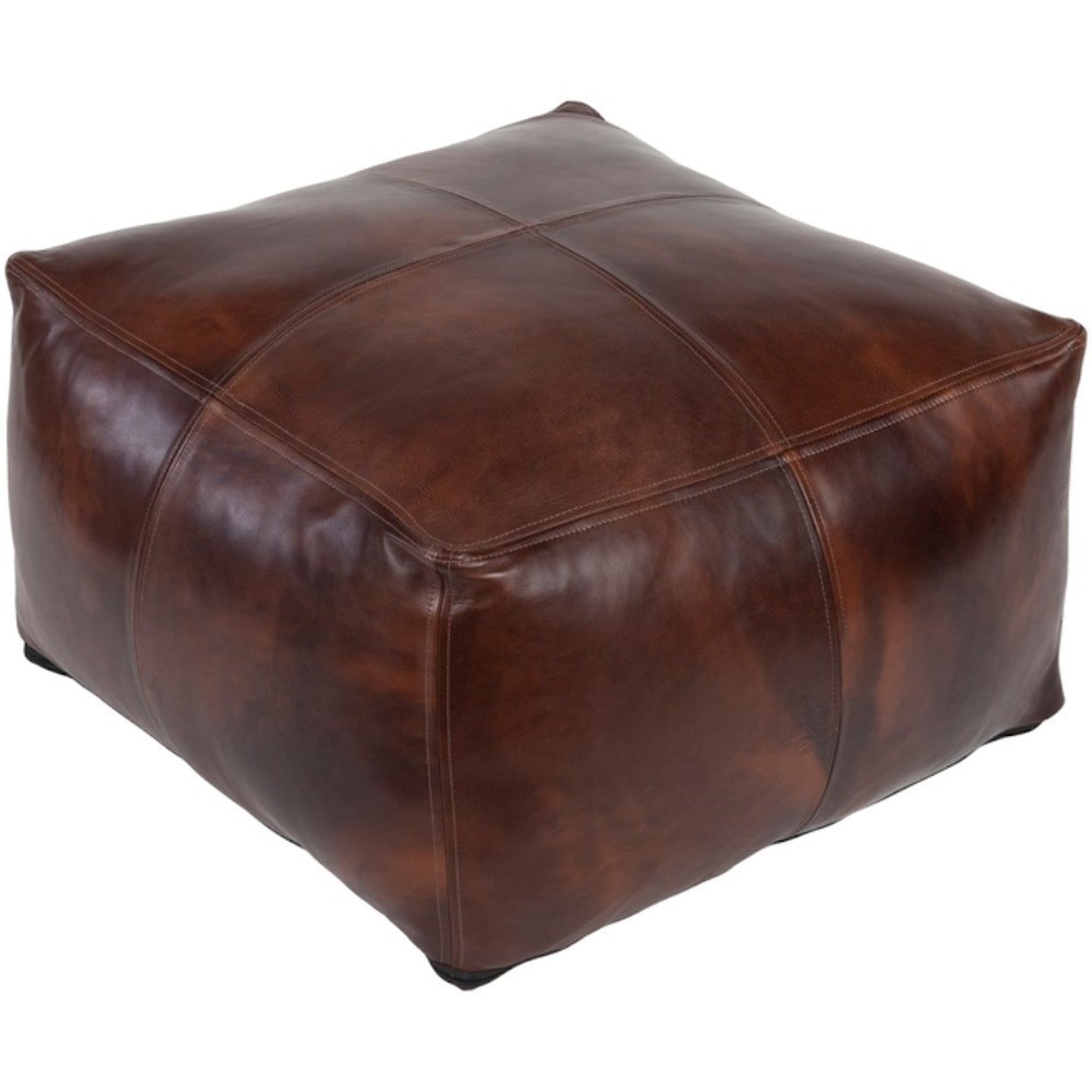 Surya Sheffield Rectangle Pouf