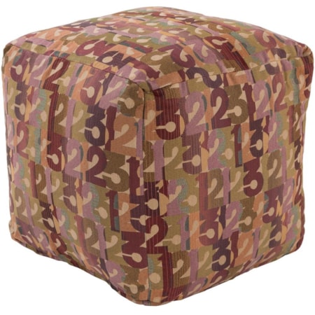 18 x 18 x 18 Cube Pouf