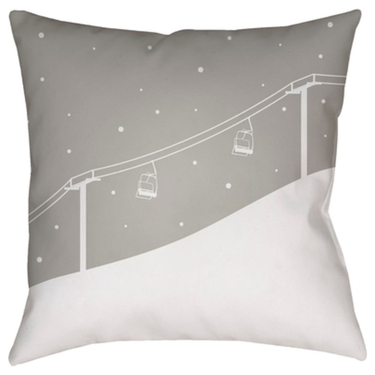 Surya Ski Lift Pillow