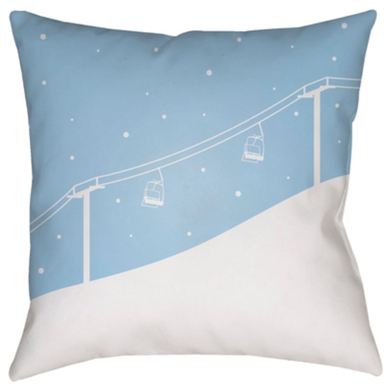 Surya Ski Lift Pillow