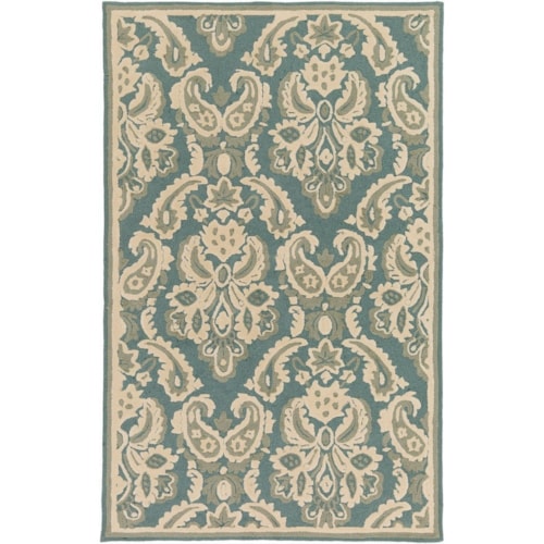 5' x 7'6" Rug