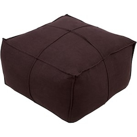 24 x 24 x 13 Cube Pouf