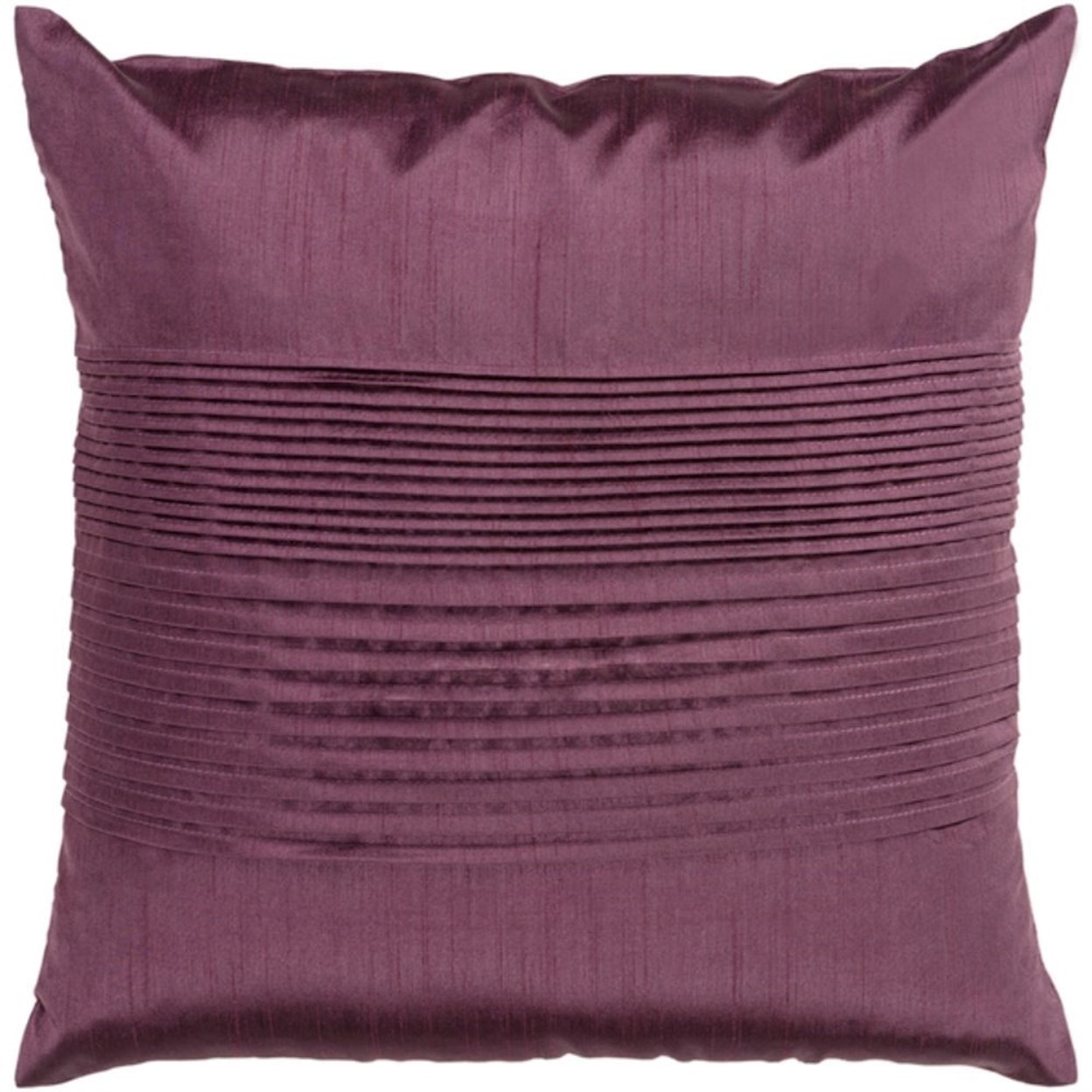 Surya Solid Pleated Pillow