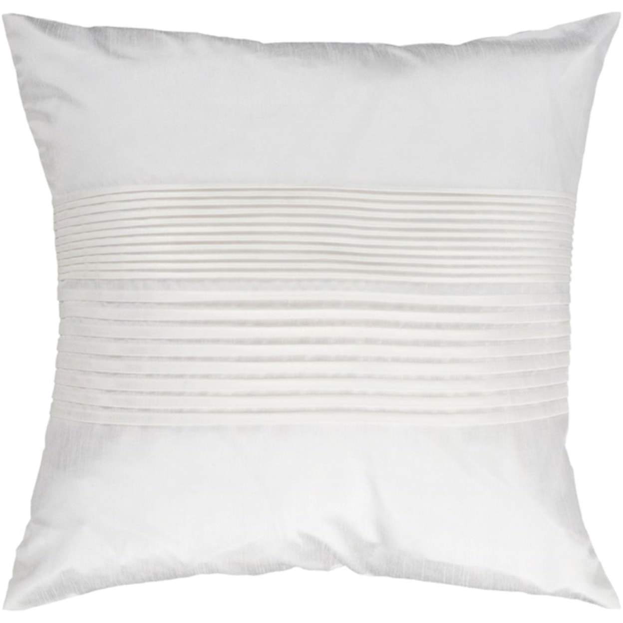 Surya Solid Pleated Pillow