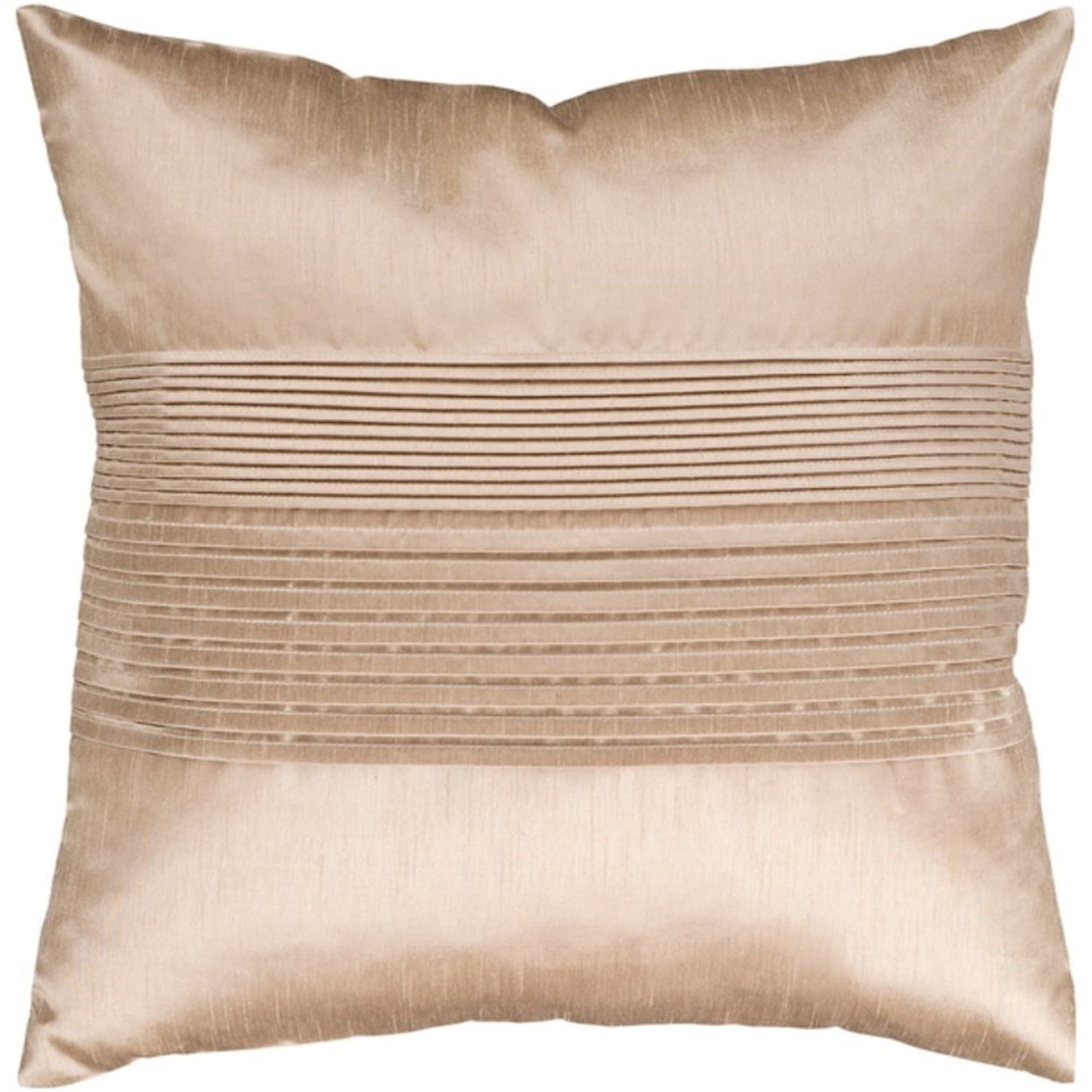 Surya Solid Pleated Pillow