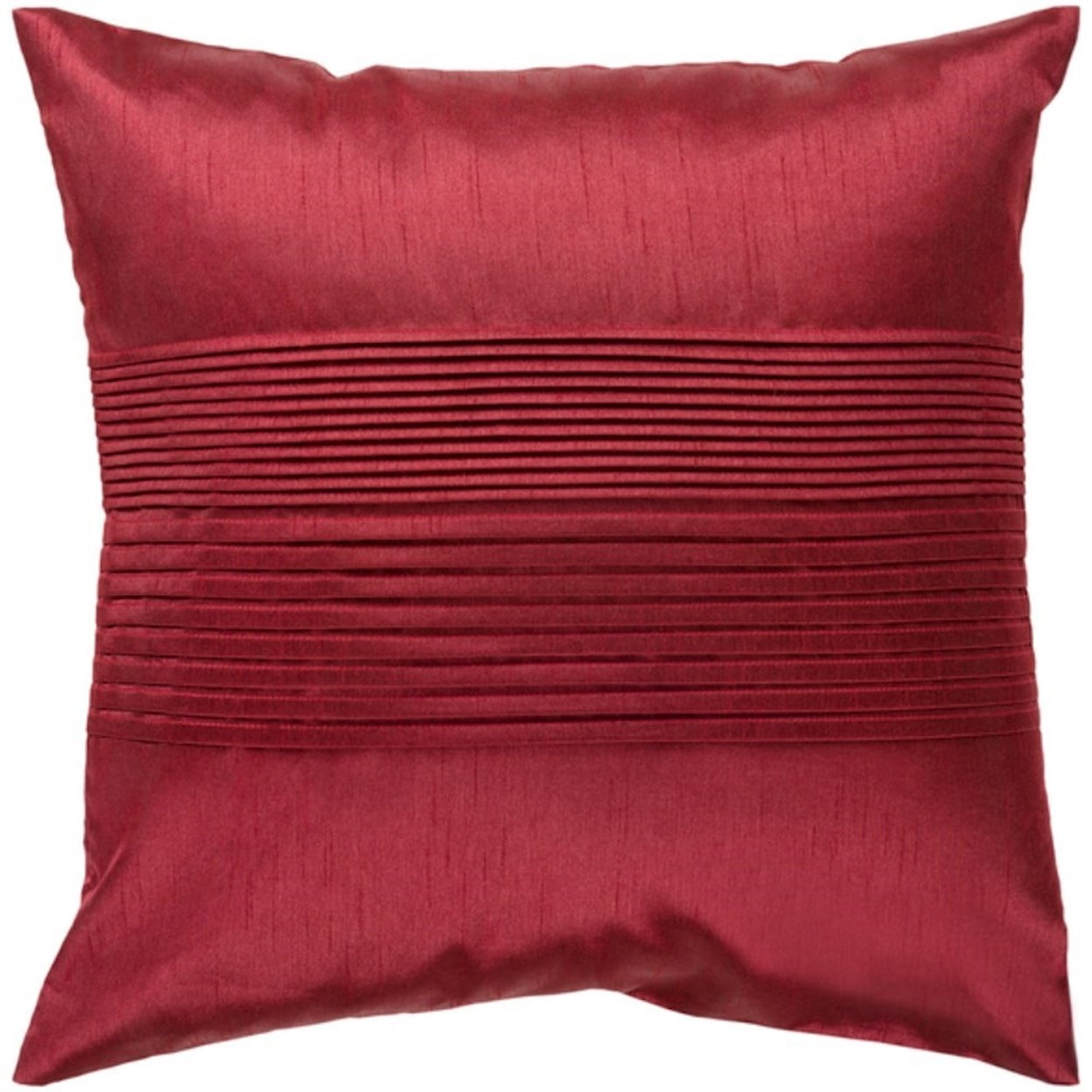 Surya Solid Pleated Pillow