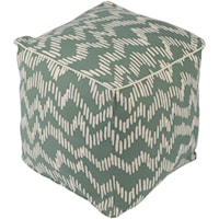 16 x 16 x 18 Cube Pouf