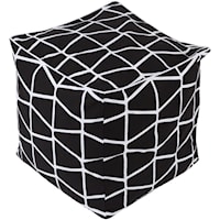 16 x 16 x 18 Cube Pouf