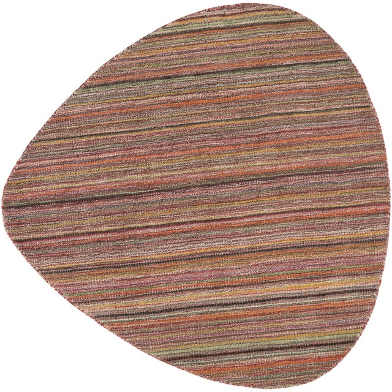 Surya Streak 5'3" Custom Shape Rug