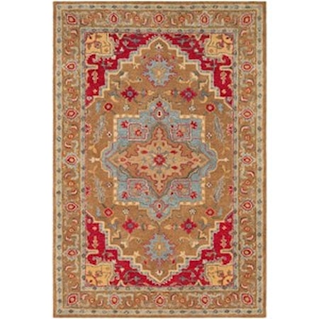 5' x 7'6" Rug
