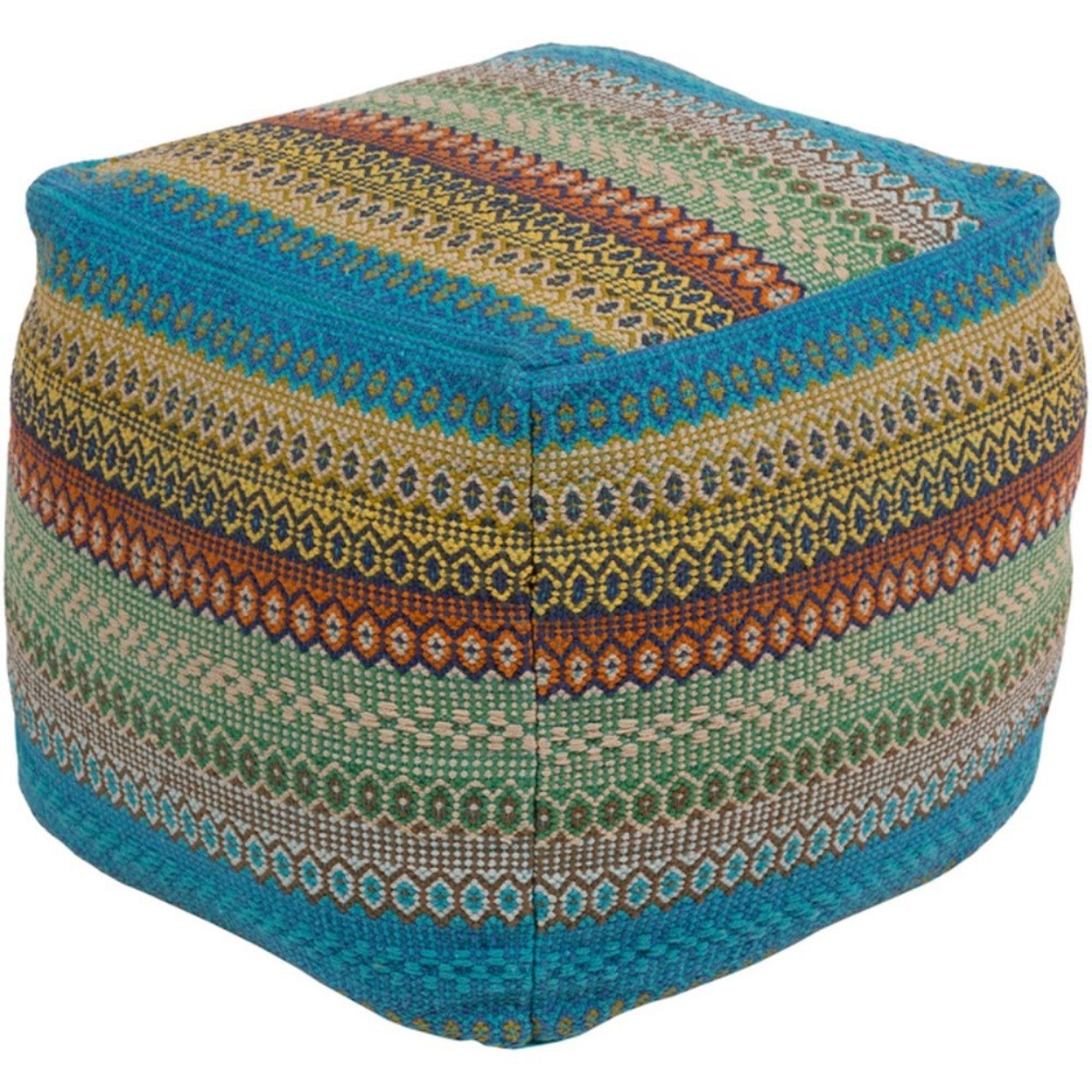 Surya Talara Cube Pouf