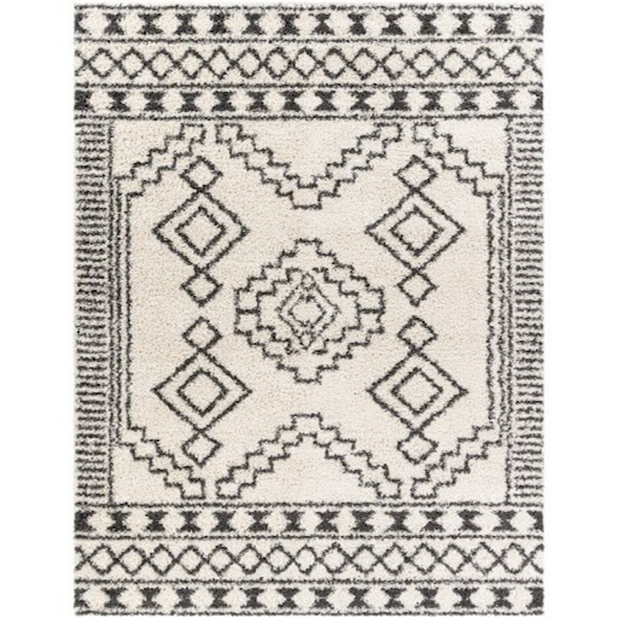 Surya Taza shag TZS-2300 5'2" x 7' Rug