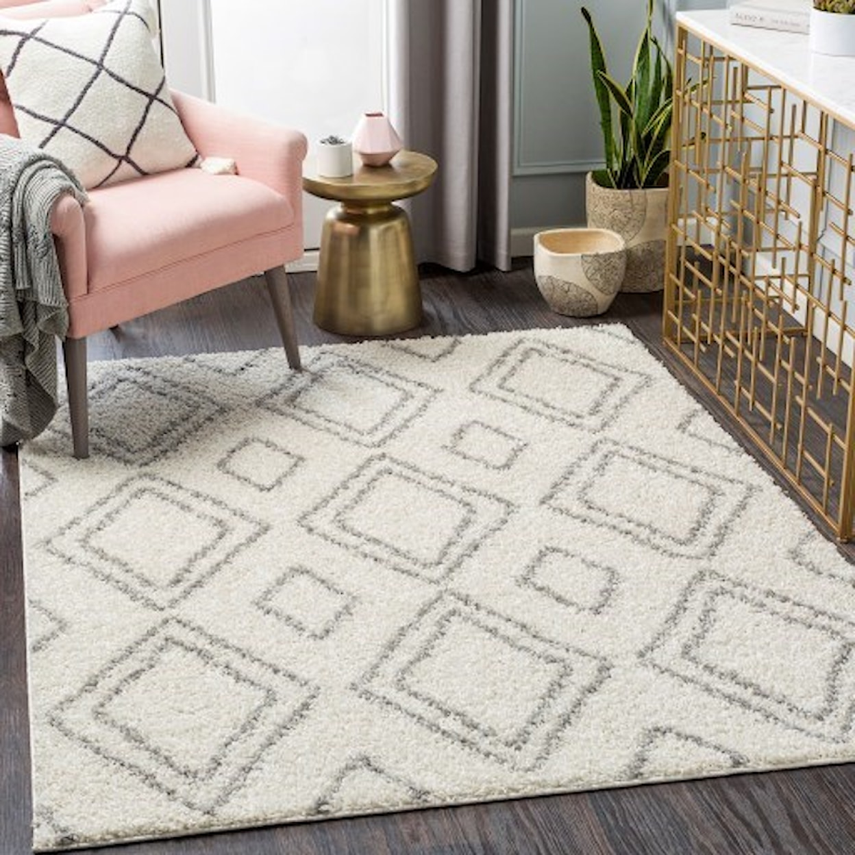 Surya Taza shag TZS-2323 7'10" x 10' Rug