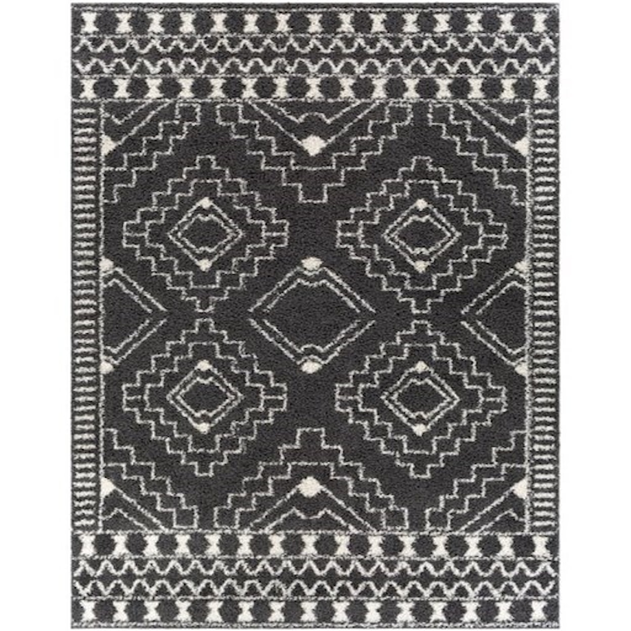 Surya Taza shag TZS-2337 5'2" x 7' Rug