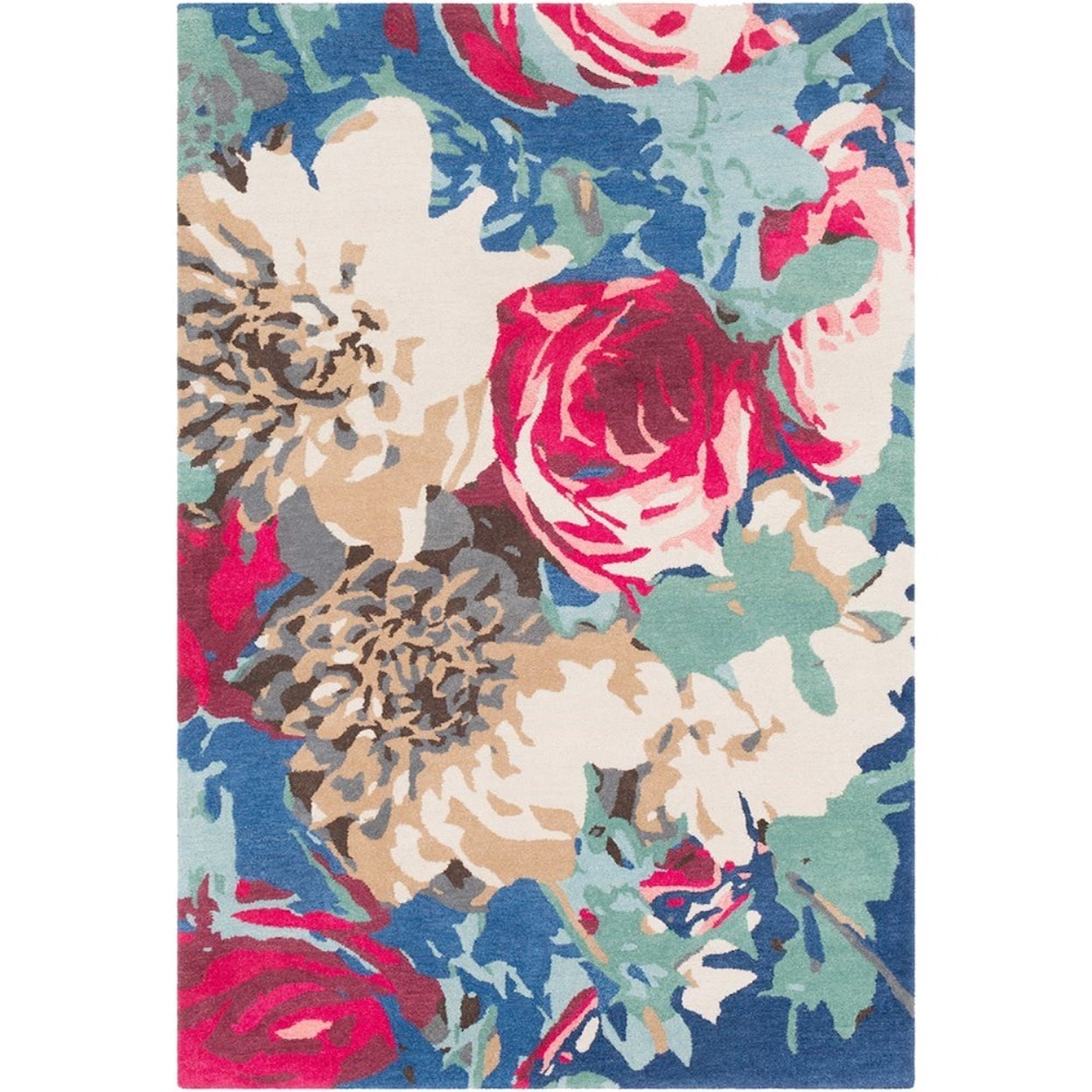 Surya Technicolor 5' x 7' 6" Rug