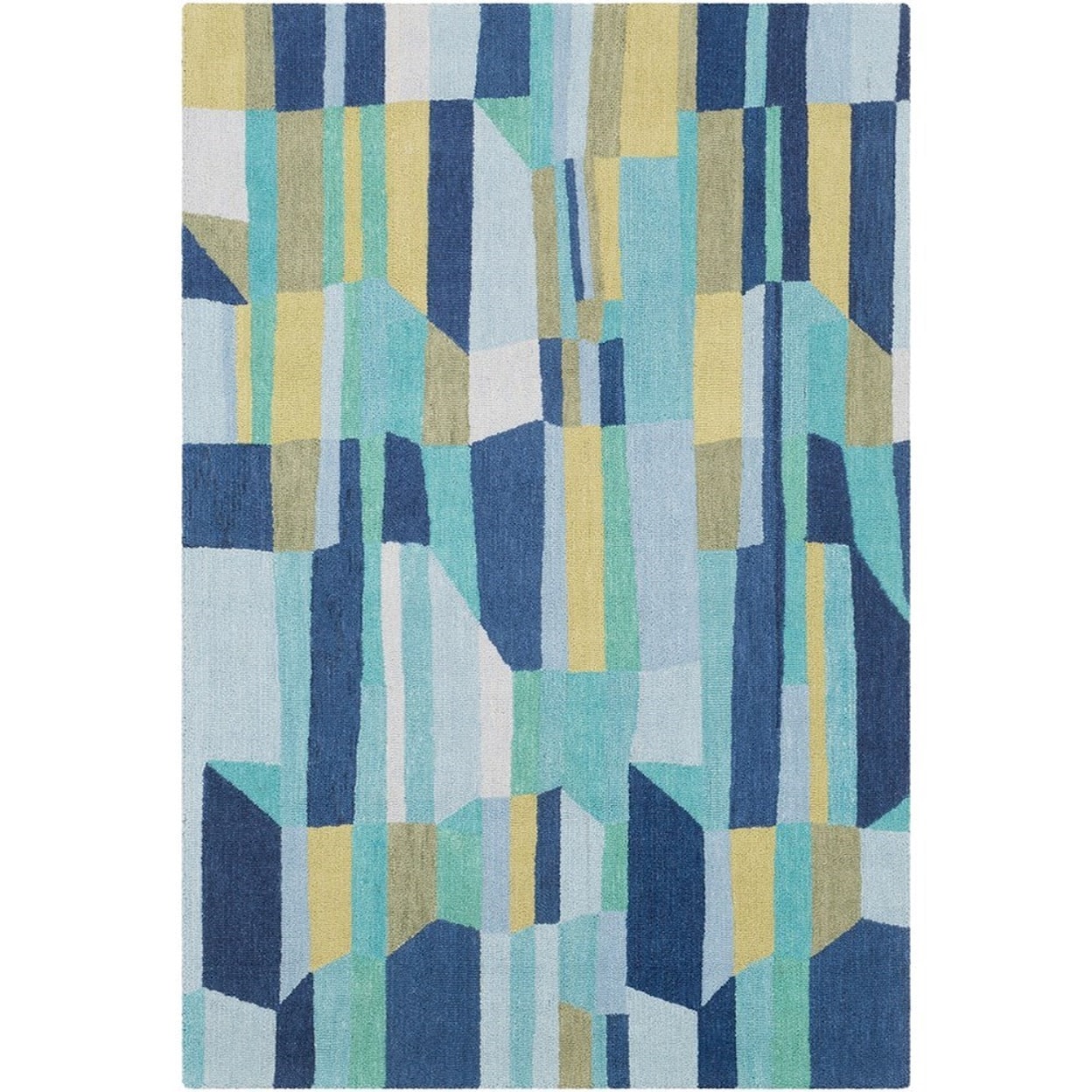 Surya Technicolor 5' x 7' 6" Rug