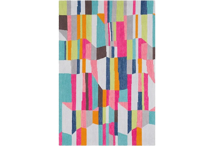 Technicolor 2' x 3' Rug by Surya at Upper Room Home Furnishings