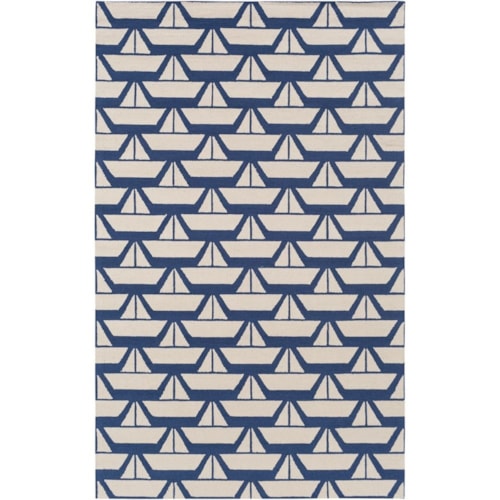 5' x 7'6" Rug