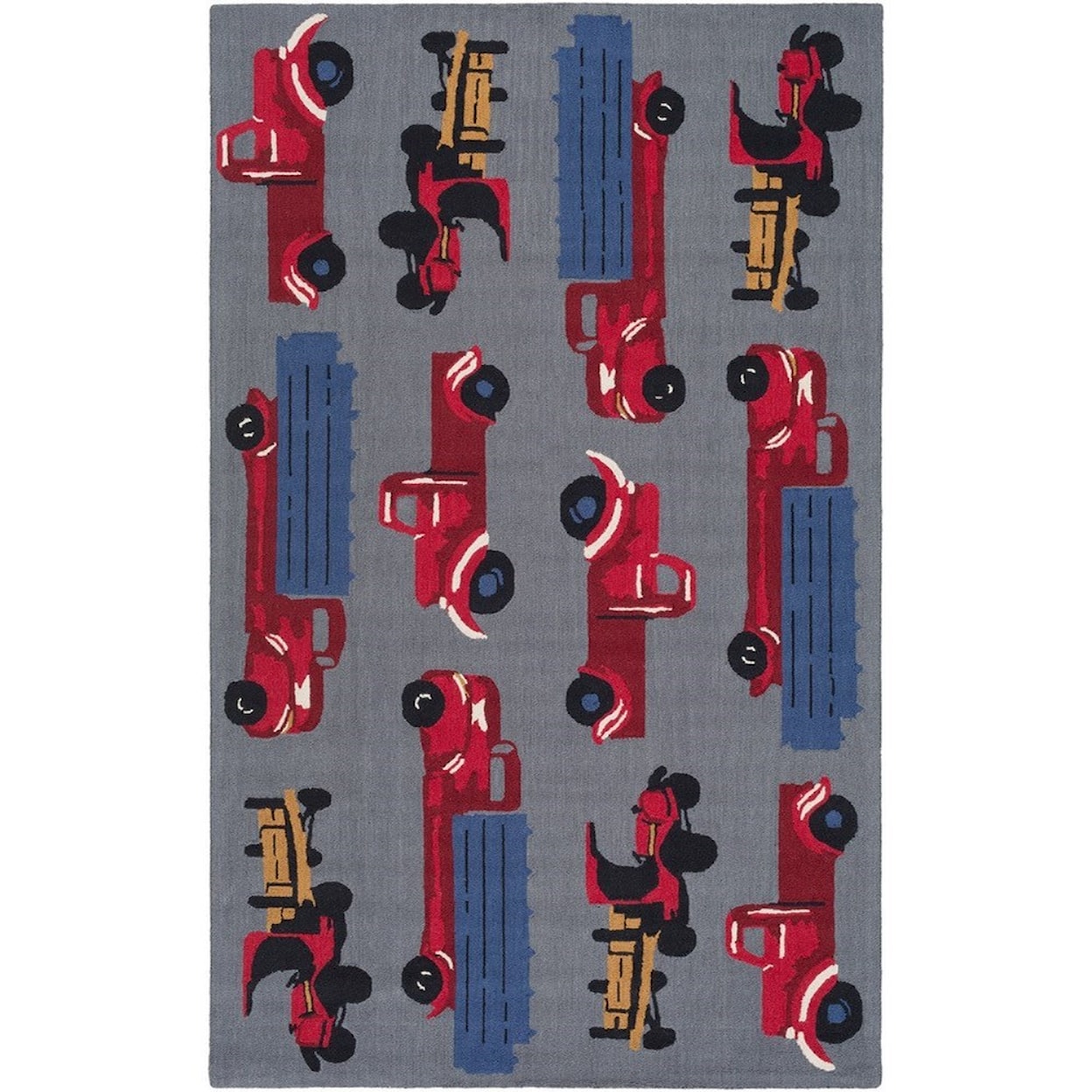 Surya Tic Tac Toe 2' x 3' Rug