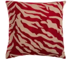 Surya Velvet Zebra Pillow