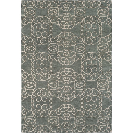 5' x 7'6" Rug