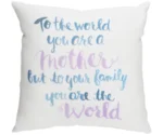 Surya Youre The World Pillow