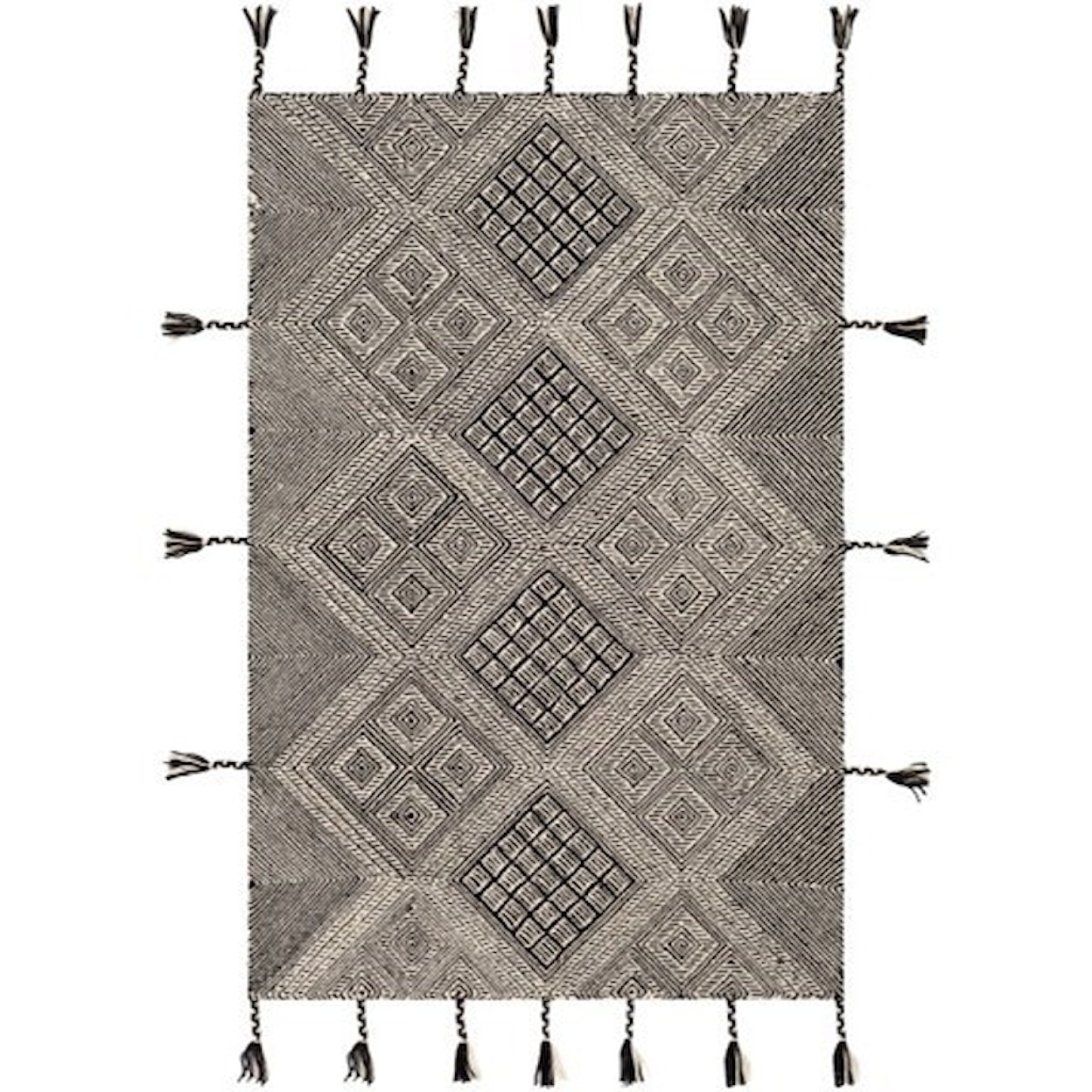 Surya Zanafi Tassels ZTS-2309 2' x 3' Rug