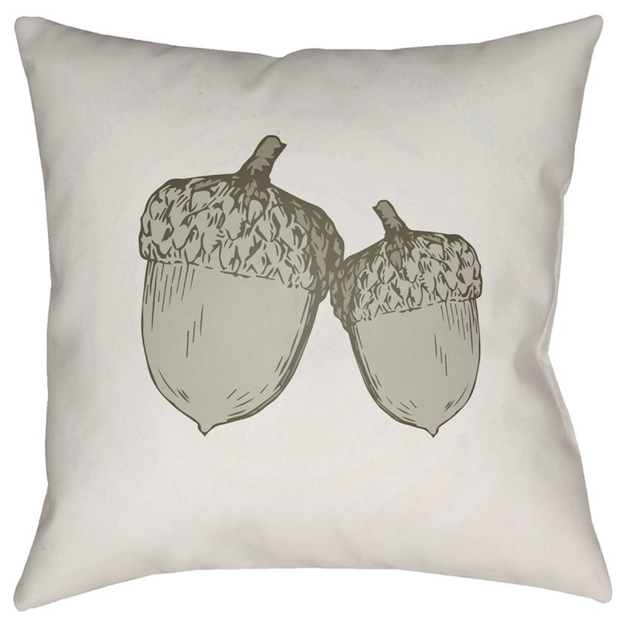 Surya Acorn 20 x 20 x 4 Polyester Throw Pillow