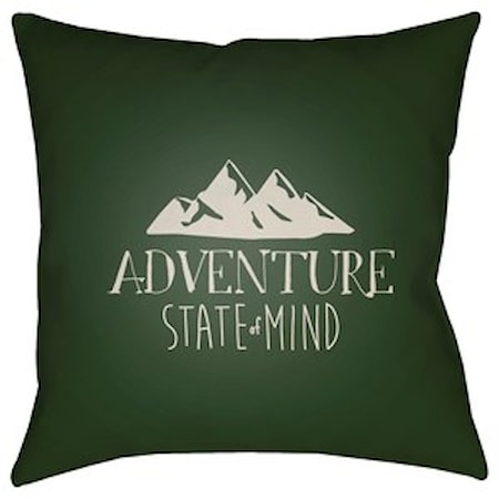18 x 18 x 4 Polyester Throw Pillow