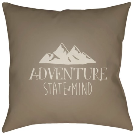 18 x 18 x 4 Polyester Throw Pillow