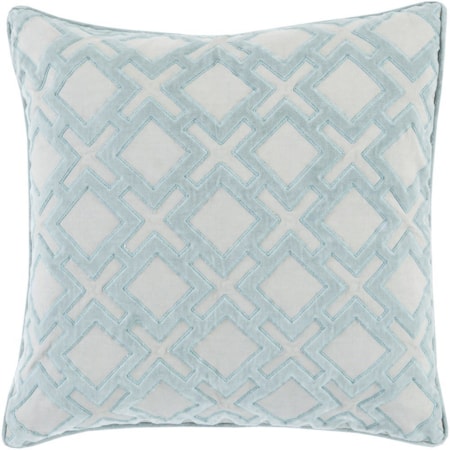 22 x 22 x 5 Down Throw Pillow