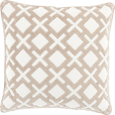 18 x 18 x 4 Down Throw Pillow