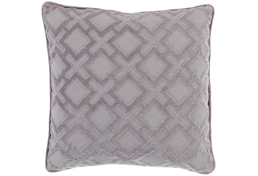 Alexandria 20 x 20 x 4 Down Throw Pillow by Surya at Del Sol Furniture